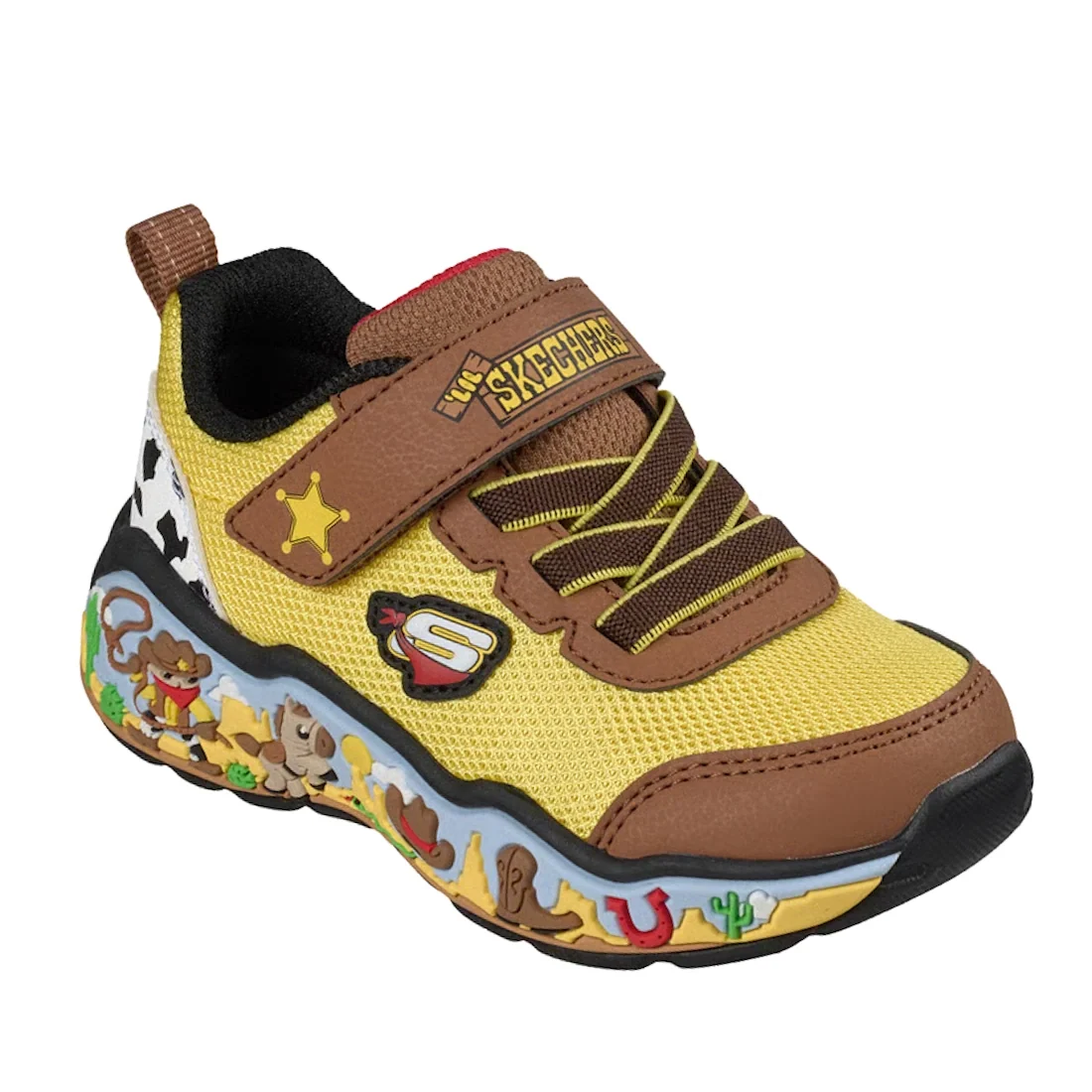 Skechers Toddlers Play Scene Sheriff Trainer Brown