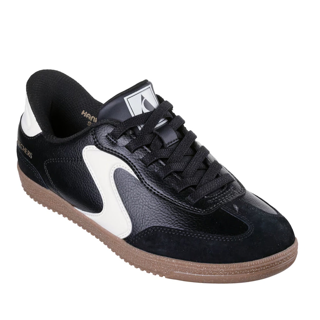 Skechers Womens HotShot Perfect Choice WIDE Slip Ins Sneaker Black