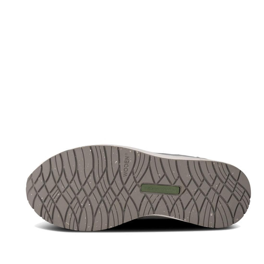 Woden Rigmor Reflective Women's Sneaker Grey Multi: cozy grey sneaker with a wavy sole, easy lace closure, and earth-friendly design.  ksnz, 5713326601046, 5713326601053, 5713326601060